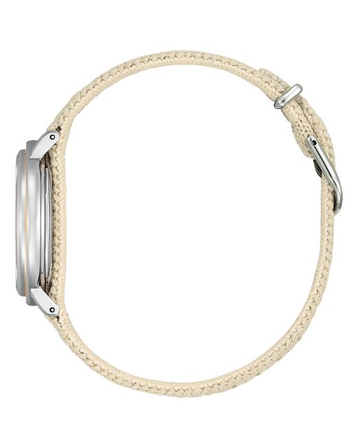Citizen Metallic L Ambiluna Collection Watch Em1006-40A Fabric
