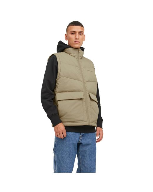 Jack & Jones Natural Jorvesterbro Sn Body Warmer Vest for men