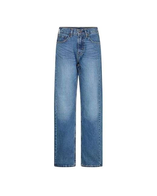 Levi's Blue Levi's 505 Regular Jeans Cotton for men