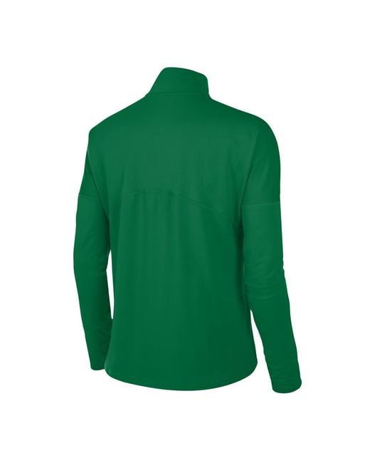 Nike Green Ladies Funnel Neck Regular Long-Sleeved Top (Pine)