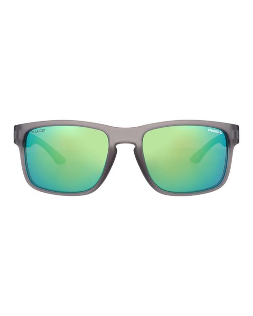 O'neill Sportswear Green Rectangle Transparent Mirror Polarized Ons Coastline 2.0 for men