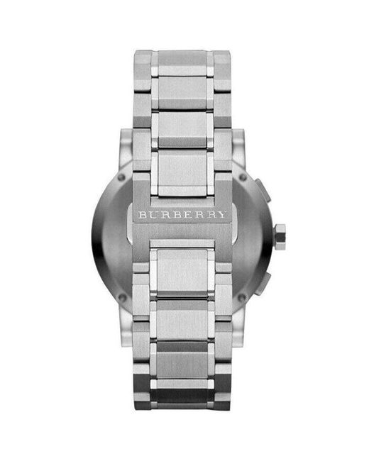 Burberry Bu9380 Herrenuhr 42Mm The City in Metallic für Herren