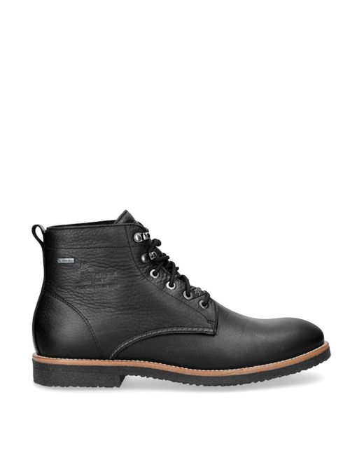 Panama Jack Black Glasgow Gtx C3 Waterproof Leather Ankle Boots for men