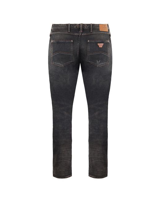 Armani Jeans Blue Skinny Fit Denim for men