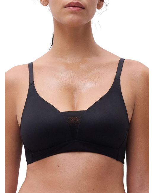 Chantelle Black Easy Bliss Wirefree T-Shirt Bra