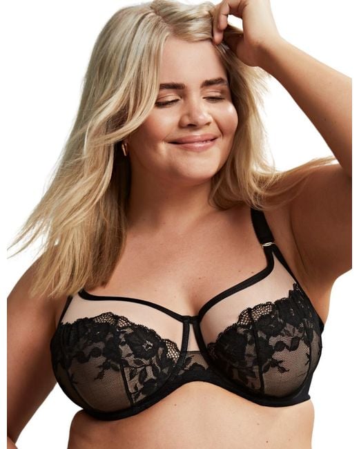 Sculptresse By Panache Black 10855 Josephine Full Cup Bra