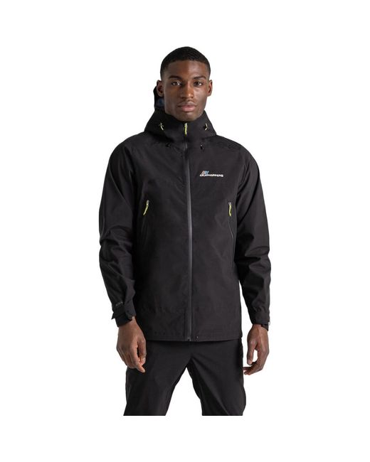 Craghoppers Black Maris Waterproof Breathable Jacket for men