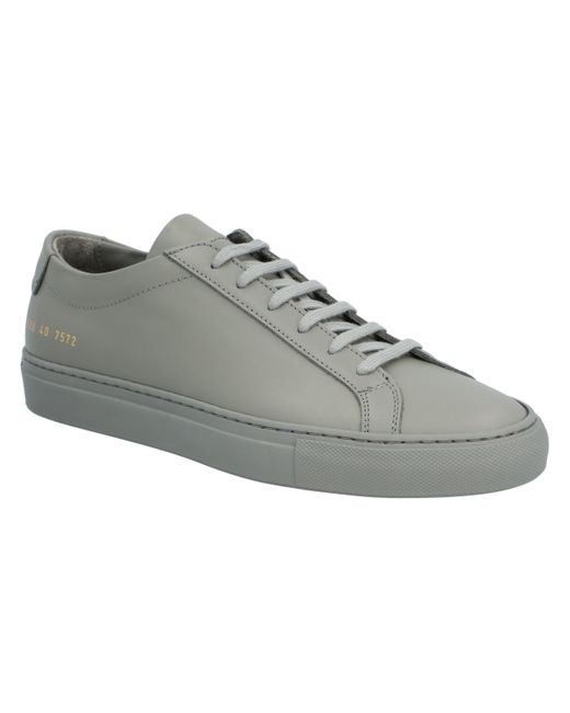 Common Projects Gray Common Projects Achilles Low Sneakers for men