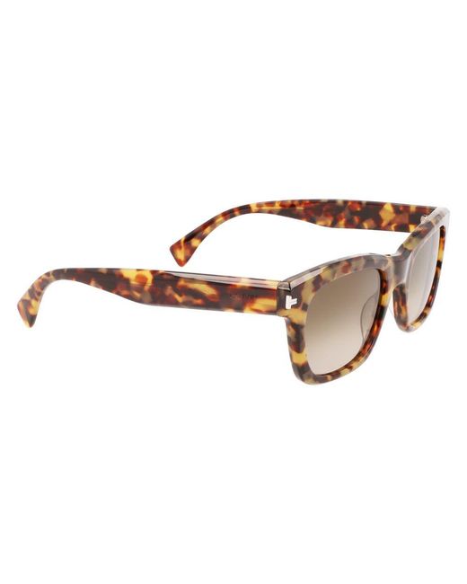 Lanvin Brown Sunglasses for men