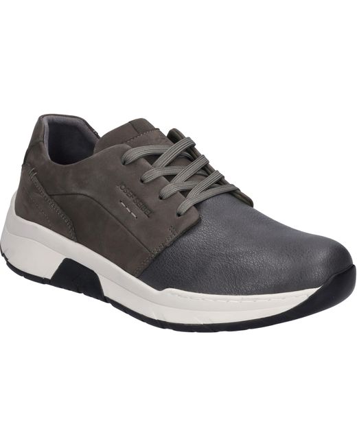 Josef Seibel Mitchell 02 | Sneaker Voor | Grijs in het Black voor heren