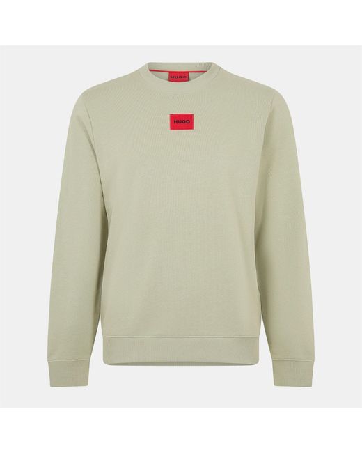 HUGO Green Diragol Crew Neck Sweatshirt for men