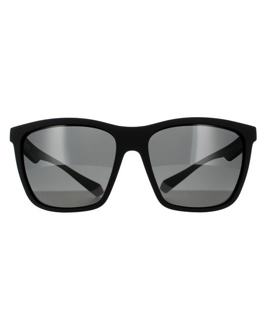 Polaroid Black Rectangle Polarized Sunglasses for men