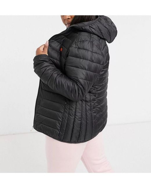 Ellesse Black Plus Quilted Jacket
