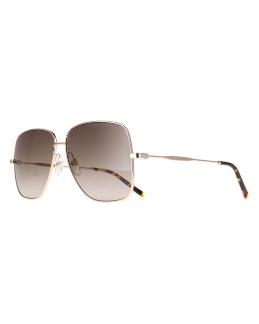 Marc Jacobs Brown Square Dark Gradient 619/S Metal