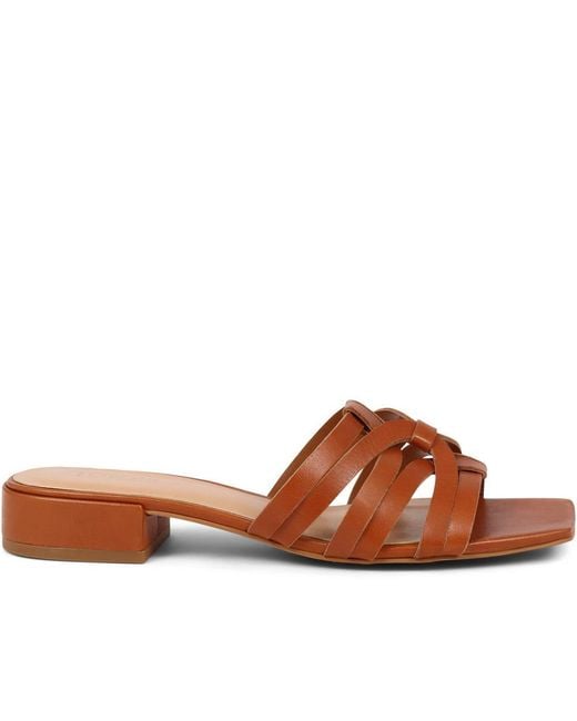 Jones Bootmaker Brown Izabella Mule Sandals