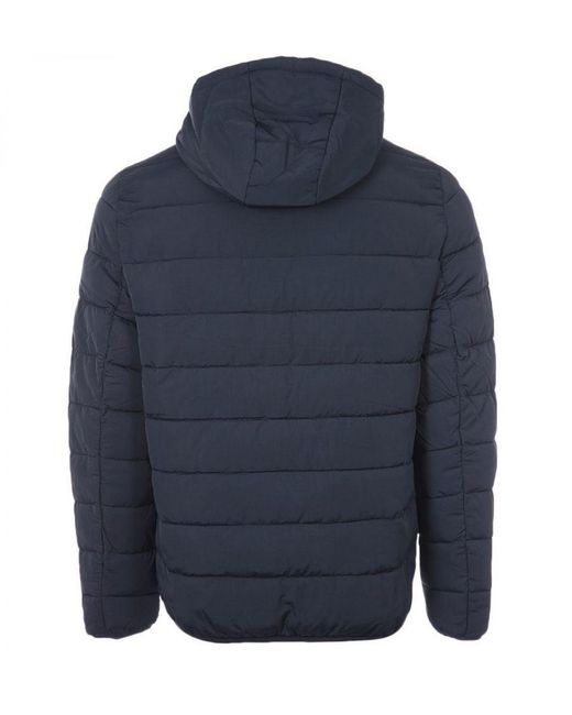 Lyle & Scott Blue Lightweight Puffer Jacket for men