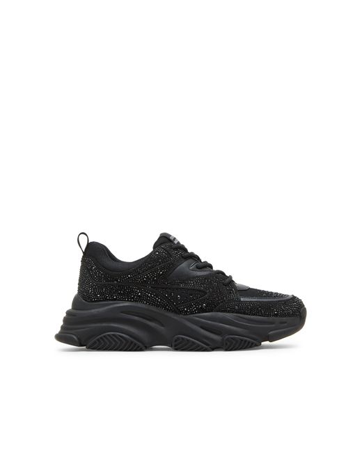 Steve Madden Black Plastored 184 Sneakers for men