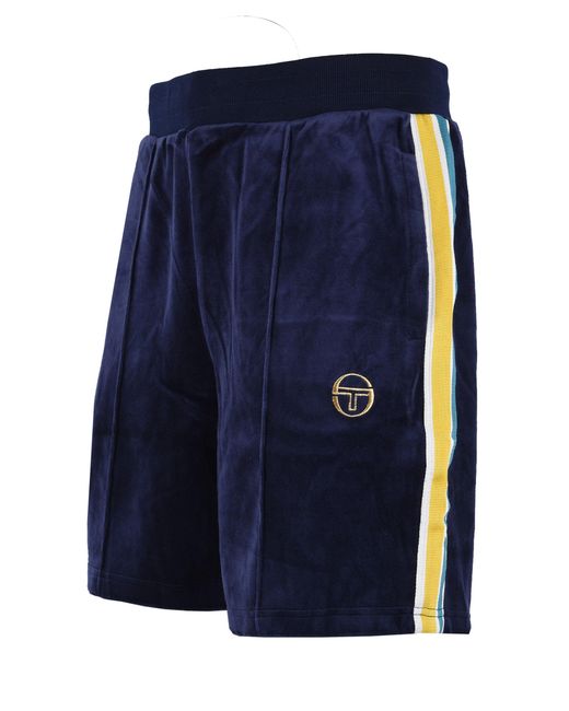 Sergio Tacchini Blue Monte Shorts Maritime/Mango Mint for men