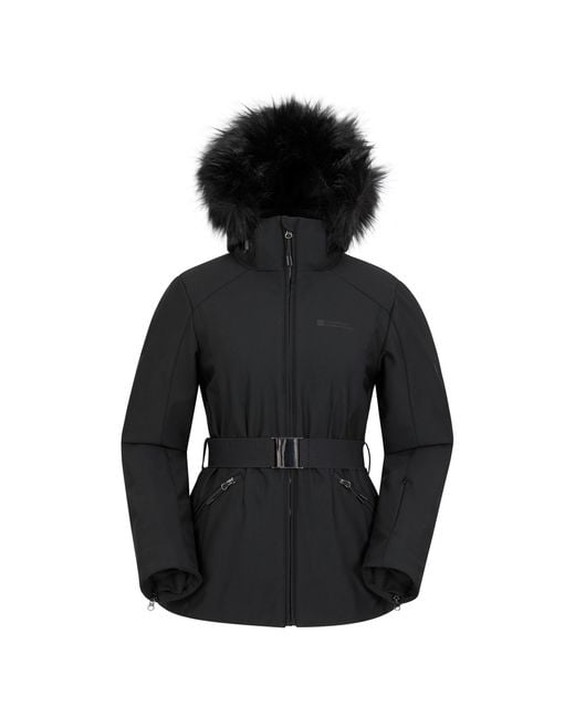 Mountain Warehouse Black Ladies Swiss Recco Ski Jacket