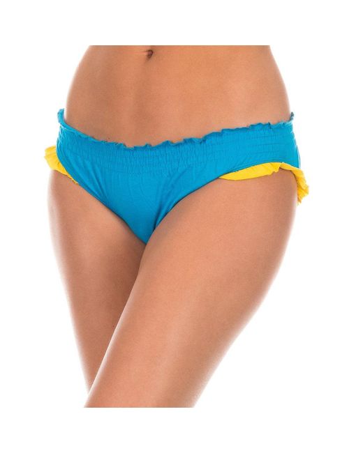 Armand Basi Blue Ruffle Detail Panties Adm0098