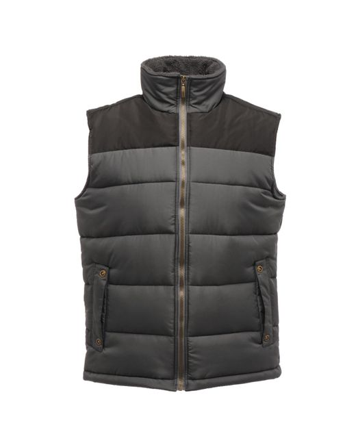 Regatta Gray Standout Altoona Insulated Bodywarmer Jacket for men