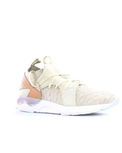 Asics White Gel-Lyte V Sanze Knit Trainers for men