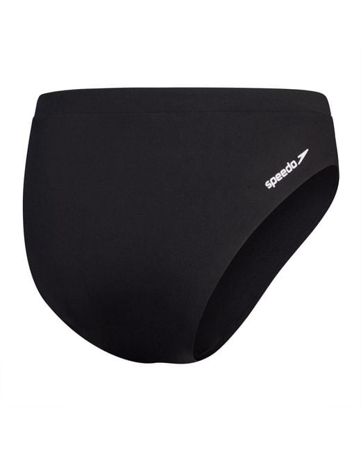 Speedo Blue Solid High Wa