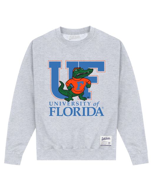 Park Fields Gray University Of Florida Uf Heather Sweatshirt Cotton
