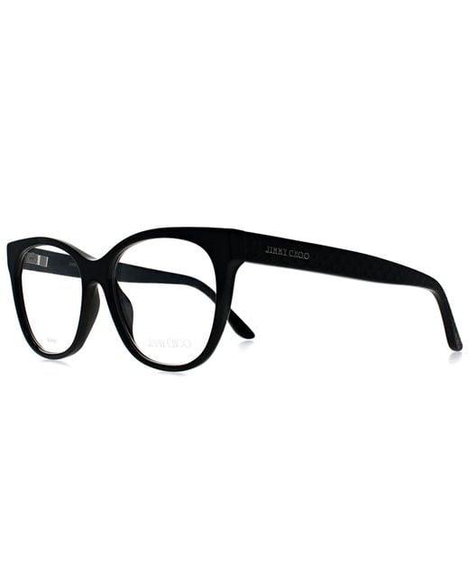 Jimmy Choo Black Oval Jc201