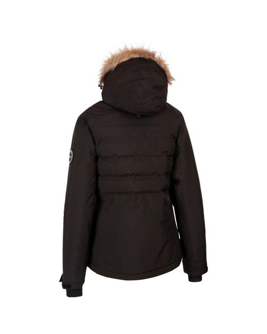 Trespass Black Ladies Gaynor Dlx Ski Jacket ()