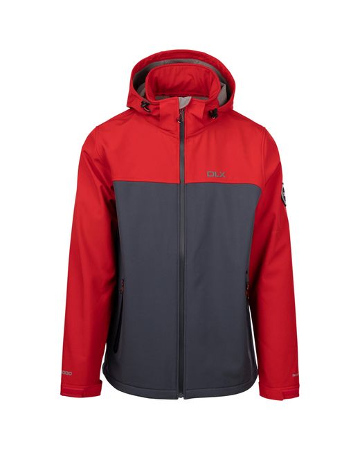 DLX Red Moyler Soft Shell Jacket for men