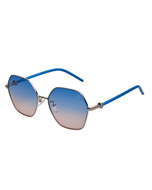 Tous Blue Hexagonal Sunglasses Sto456