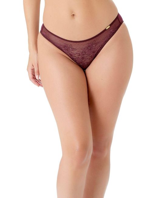 Gossard Pink Glossies Lace Brief