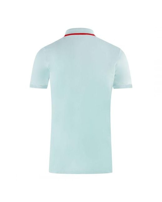 Aquascutum Blue London 1851 Light Polo Shirt for men
