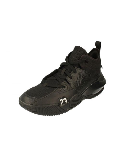 Nike Black Air Jordan Stay Loyal 2 Basketball Trainers for men