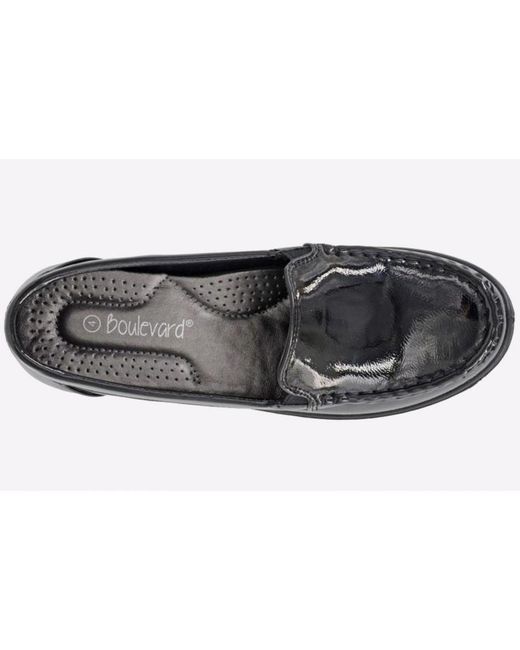 Boulevard Black Bordeaux Loafers