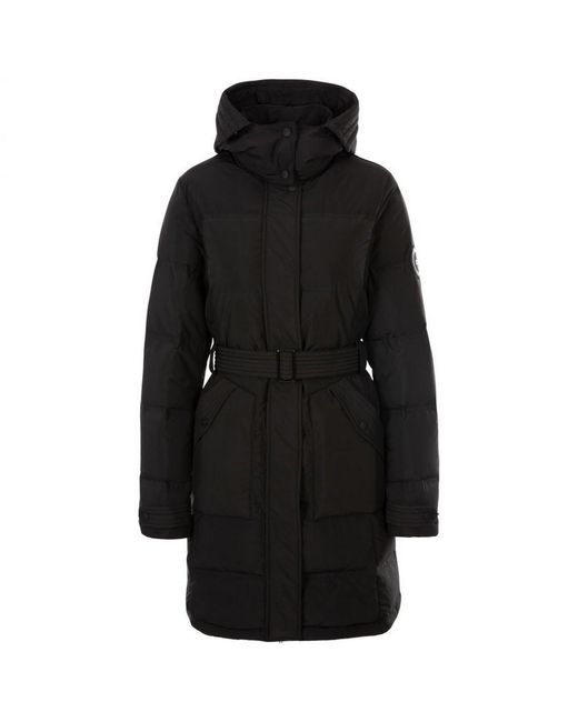 Trespass Black Ladies Mering Dlx Down Jacket
