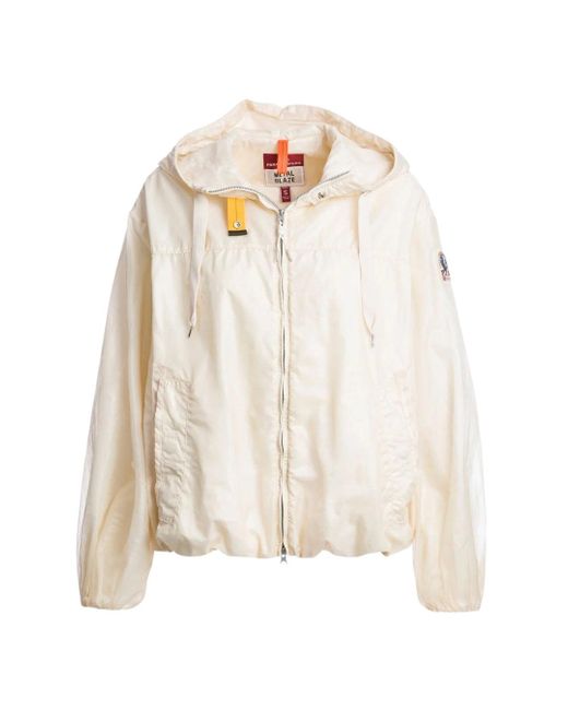 Parajumpers White Carmen Moonbeam Jacket Nylon