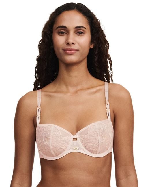 Chantelle Pink Mystic Dream Half Cup Bra