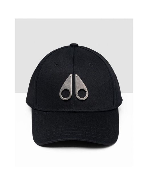Moose Knuckles Blue Front Logo Icon Cap