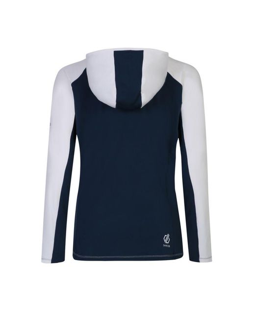Dare 2b Blue Ladies Convey Ii Hooded Core Stretch Midlayer /Moonlight Denim)