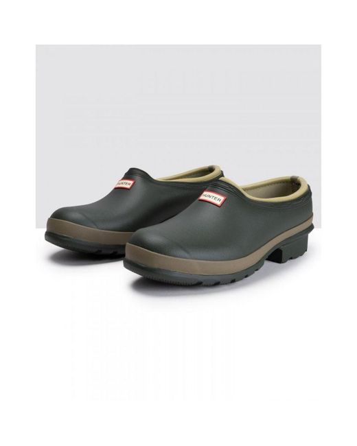 Hunter Green Gardener Neo Lined Clog for men