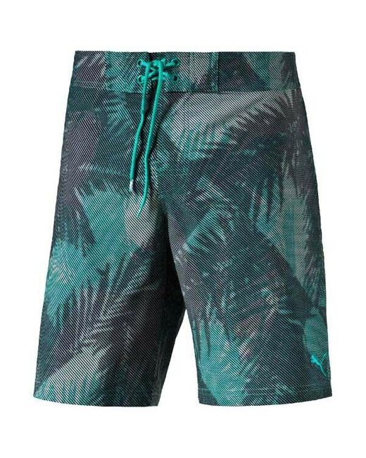 PUMA Blue Graphic Beach Shorts Swimming Pants 513835 22 Textile for men