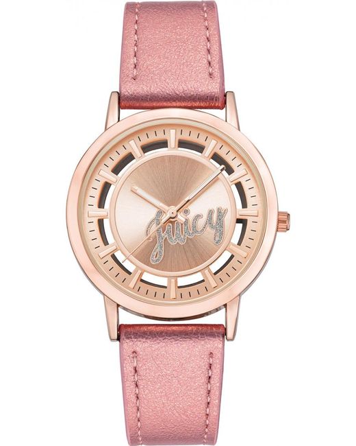 Juicy Couture Pink Jc1214Rgpk Ladies Watch
