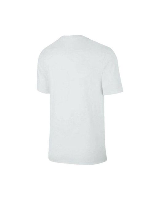 Nike White Air Max Graphic Print T Shirt for men