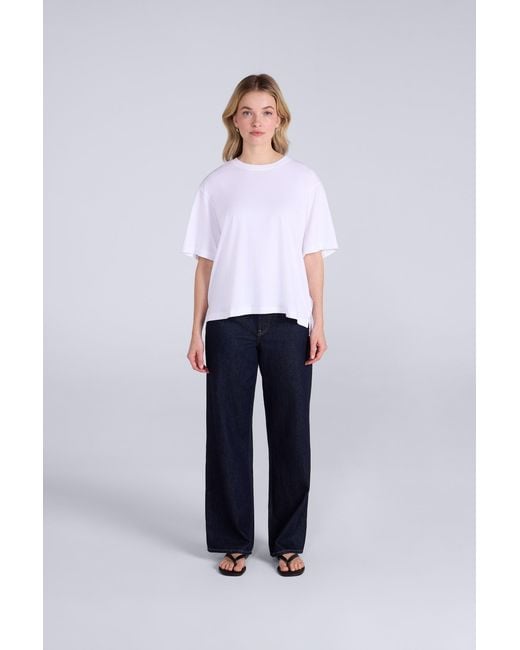 Mountain Warehouse White 'Idol' T-Shirt Cotton Relaxed Fit Comfy Casual Tee