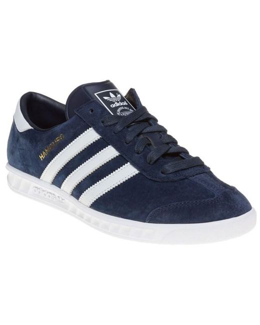 Adidas Blue Hamburg Trainers for men