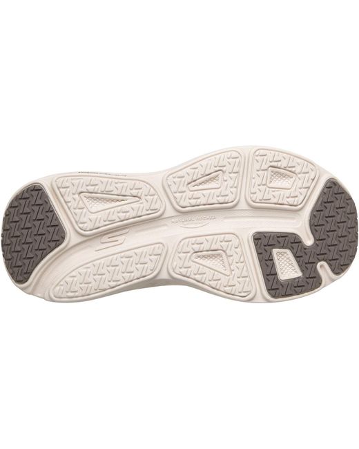 Skechers Gray Max Cushioning Endeavour Synthetic/Trim Trainers