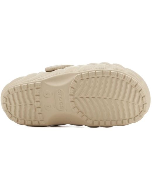 CROCSTM Natural Classic Lined Shuv Wave Patterned Clogs for men