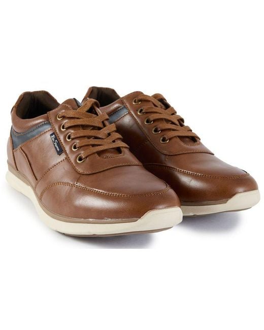 Ben Sherman Brown Remix Shoes